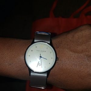 Ted Baker Chocolate Leather Watch